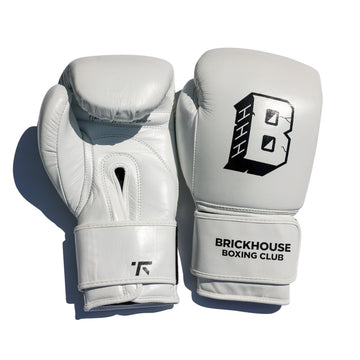 BRICKHOUSE x TK BOXING GLOVES (WHITE)
